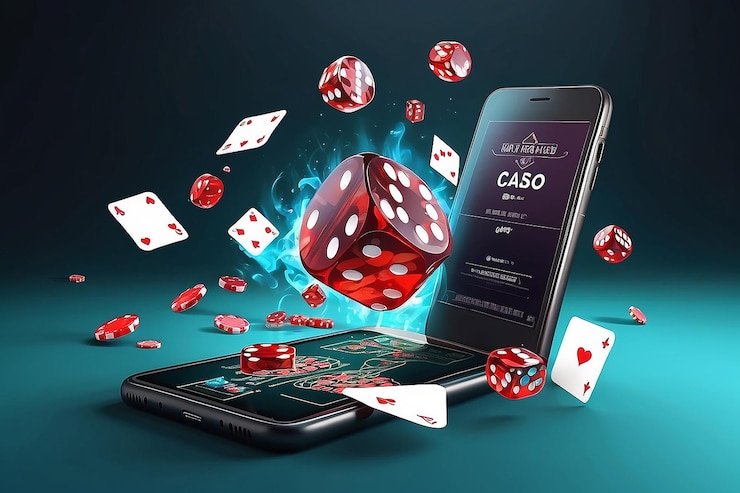Tim afiliasi meninjau materi promosi mobile